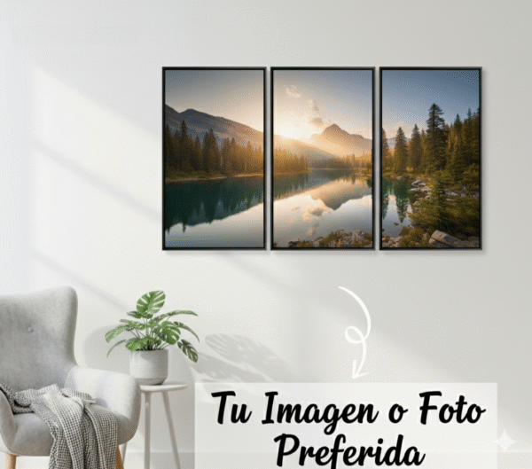 Cuadro Tríptico